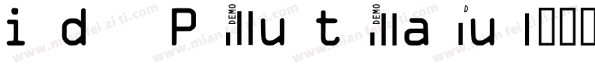 id PopFutomaru字体转换